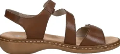 Rieker Dames sandalen Cognac Hot
