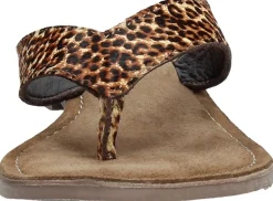 Lazamani Dames slippers Cognac Discount