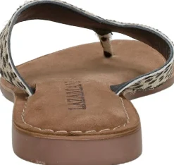 Lazamani Dames slippers Gebroken wit Online