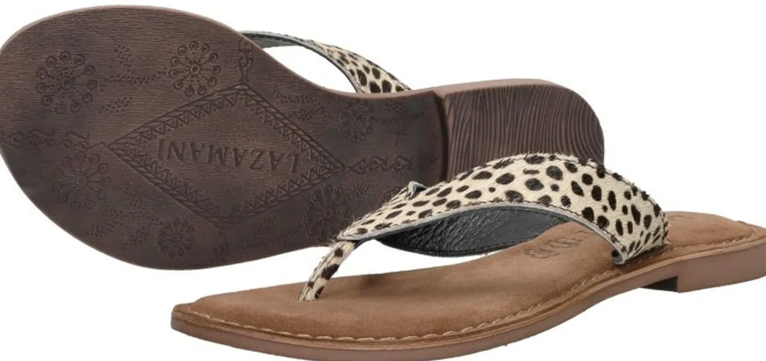 Lazamani Dames slippers Gebroken wit Online