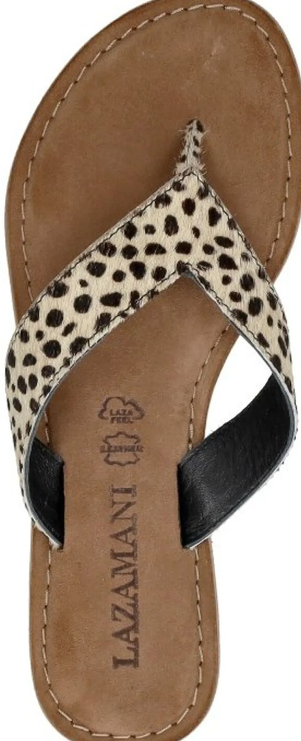Lazamani Dames slippers Gebroken wit Online