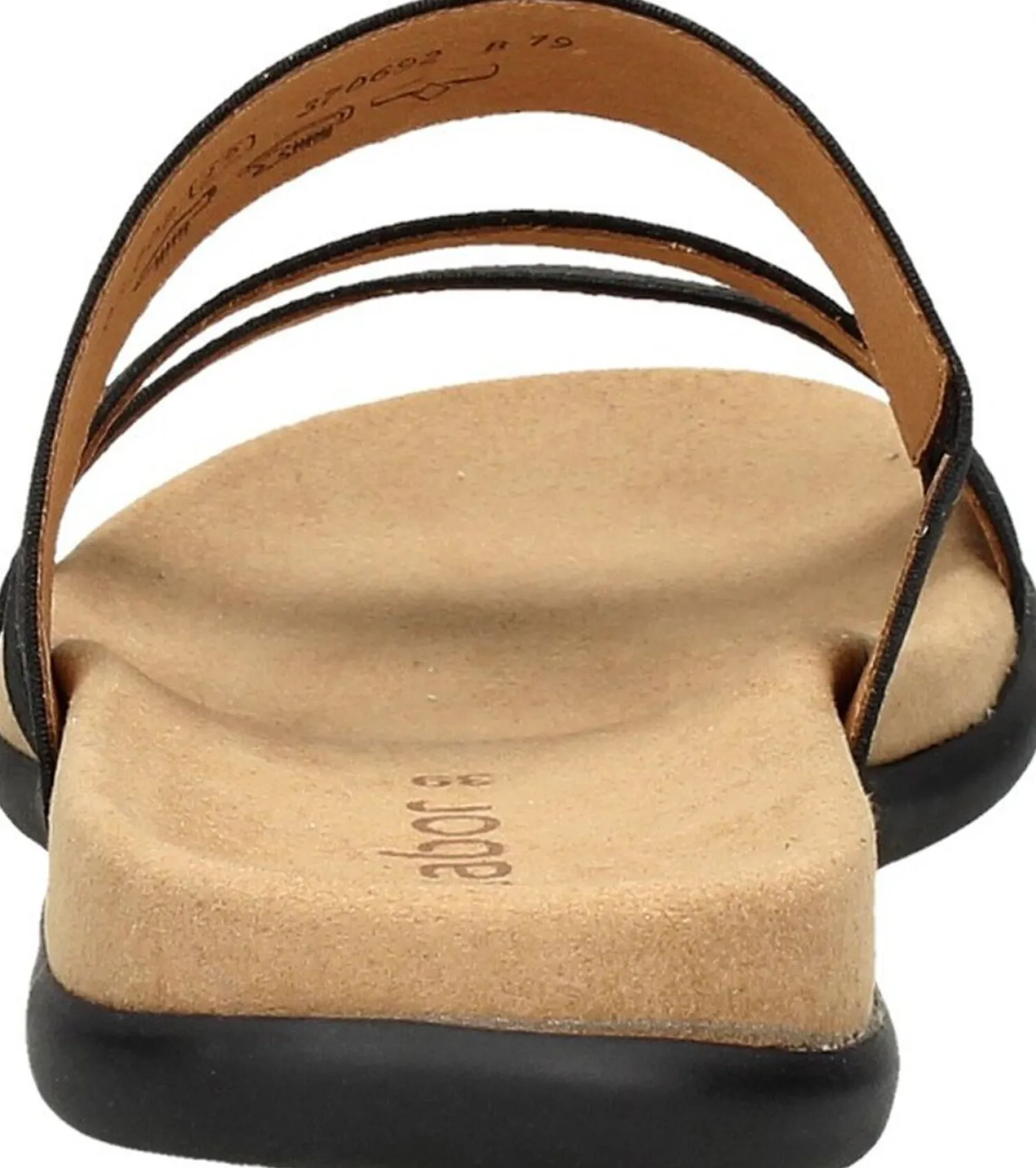 Gabor Dames slippers Zwart New