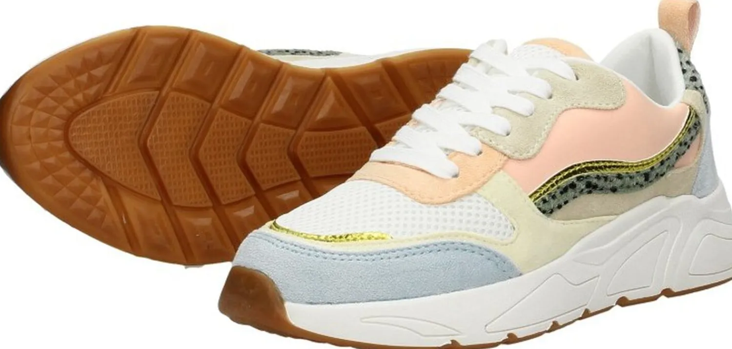 Sub55 Dames sneakers Licht blauw Clearance