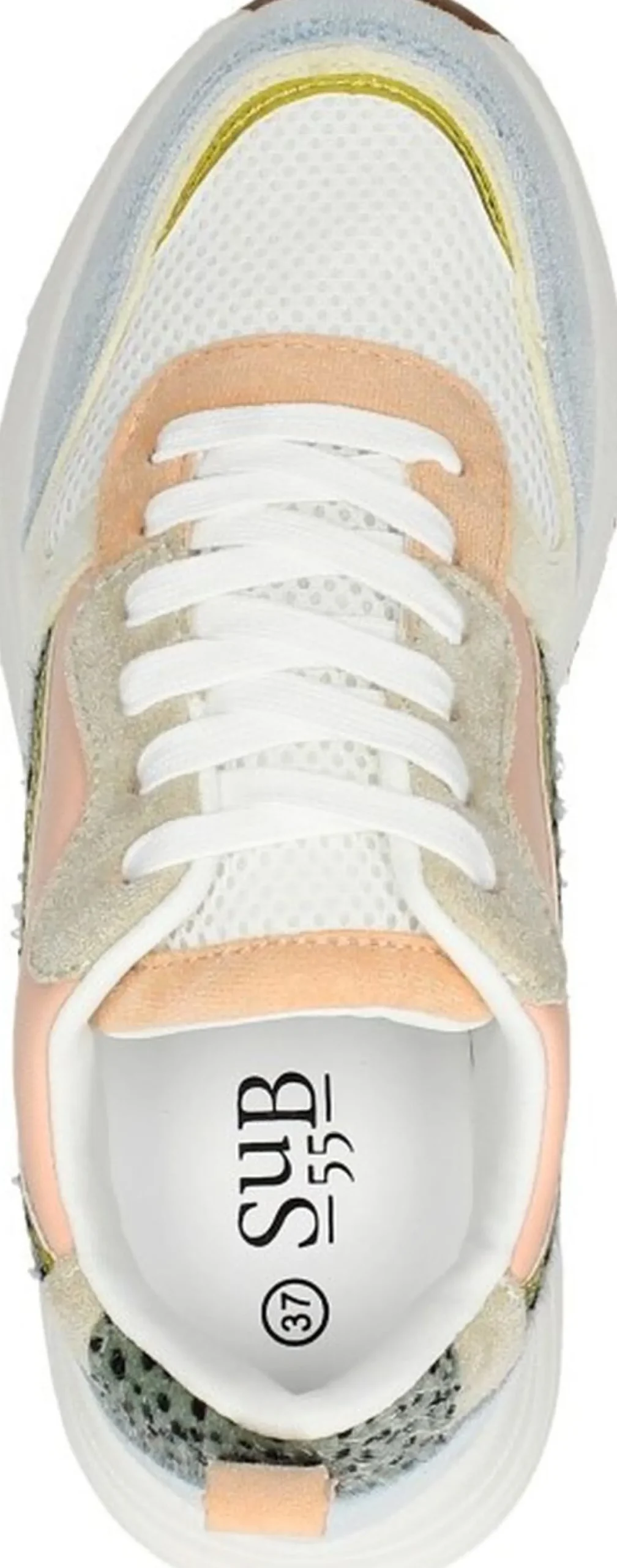 Sub55 Dames sneakers Licht blauw Clearance