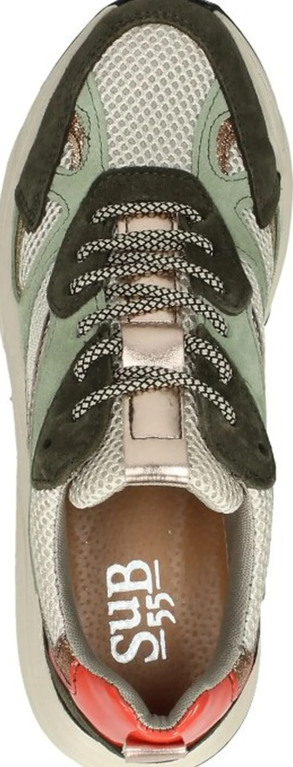 Sub55 Dames sneakers Groen Fashion