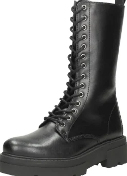 Sub55 Dames veterlaars Zwart New
