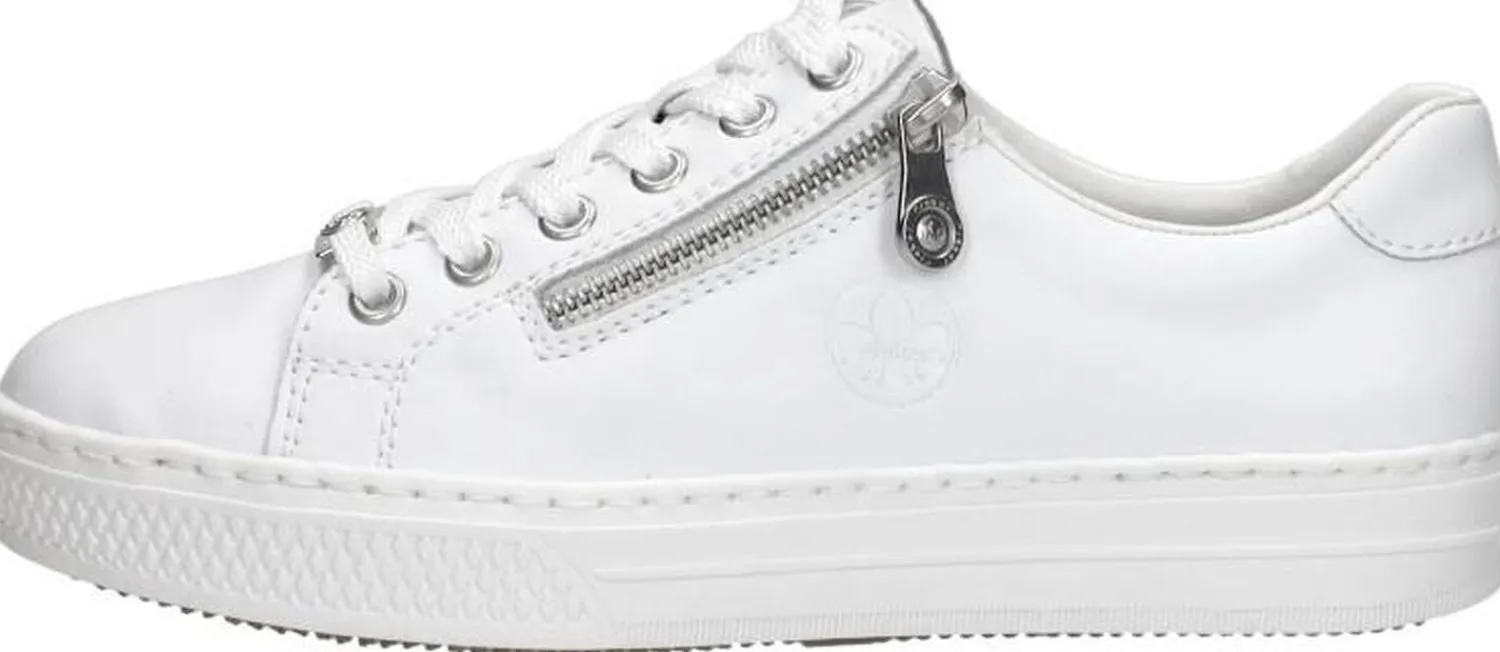 Rieker Dames veterschoenen Wit Clearance