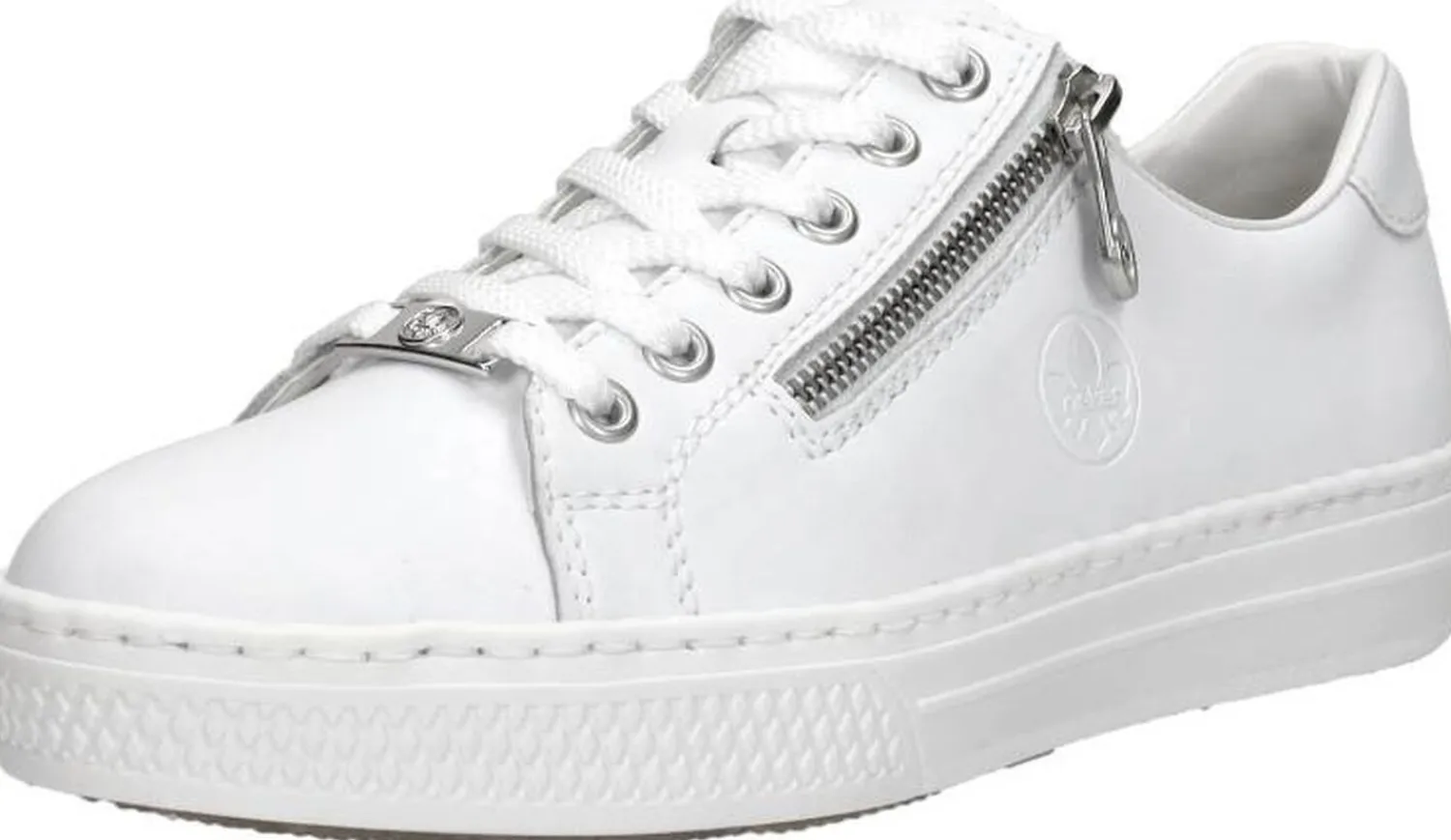 Rieker Dames veterschoenen Wit Clearance