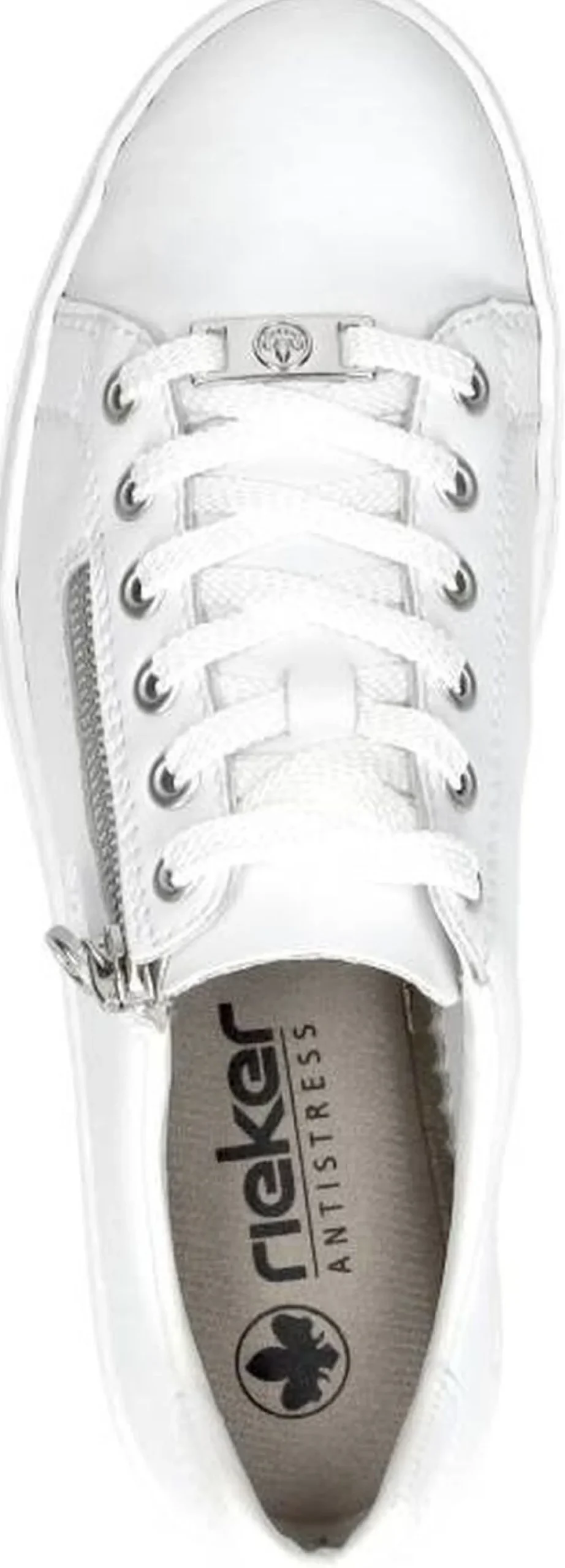 Rieker Dames veterschoenen Wit Clearance