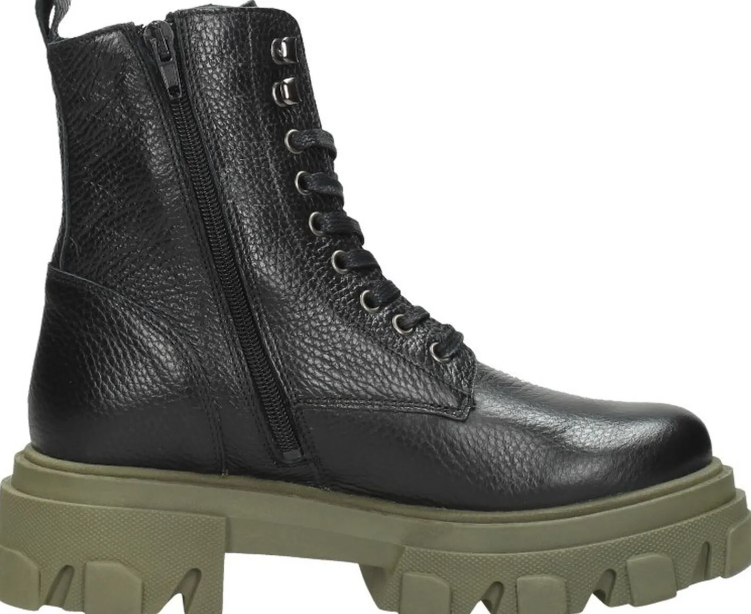 Ps. Poelman Dames veterschoenen Zwart Online