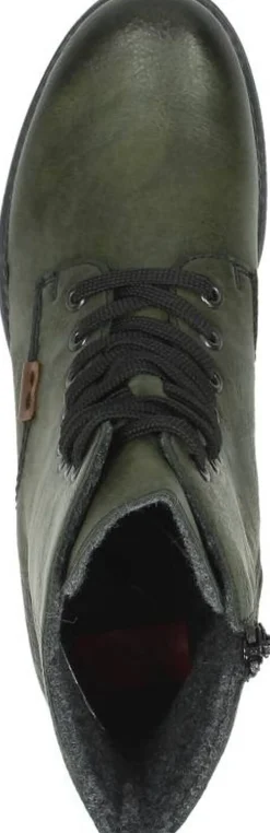 Rieker Dames veterschoenen Groen Fashion