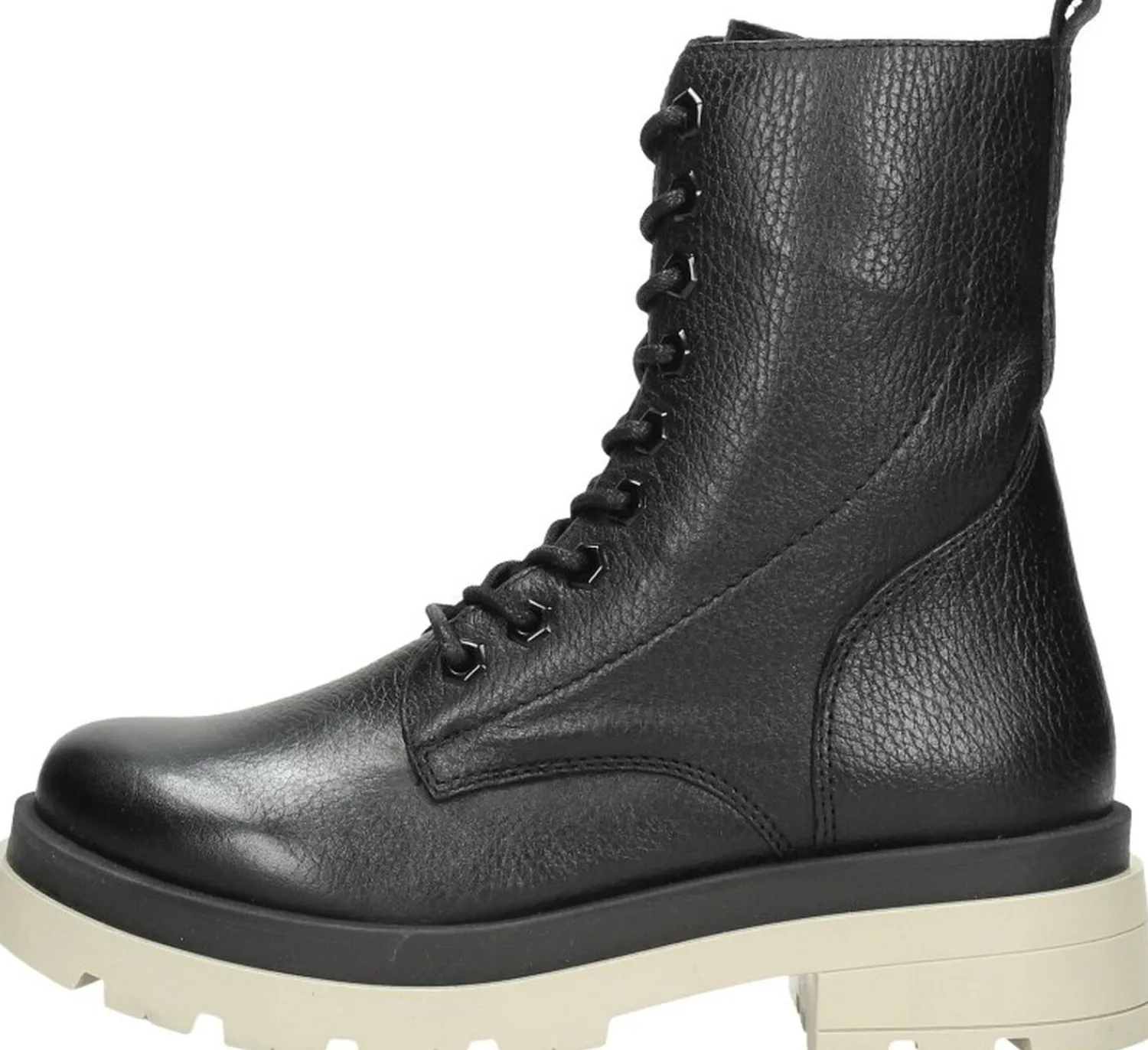 Ps. Poelman Dames veterschoenen Zwart Hot