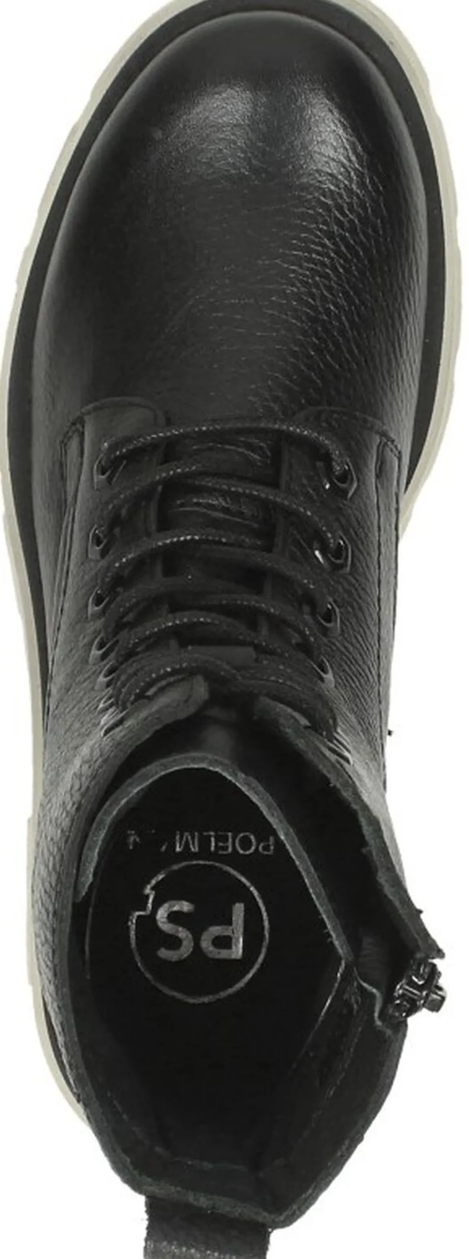 Ps. Poelman Dames veterschoenen Zwart Hot