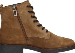 Sub55 Dames veterschoenen Cognac Fashion