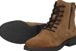 Sub55 Dames veterschoenen Cognac Fashion