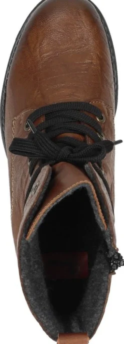 Rieker Dames veterschoenen Cognac Best