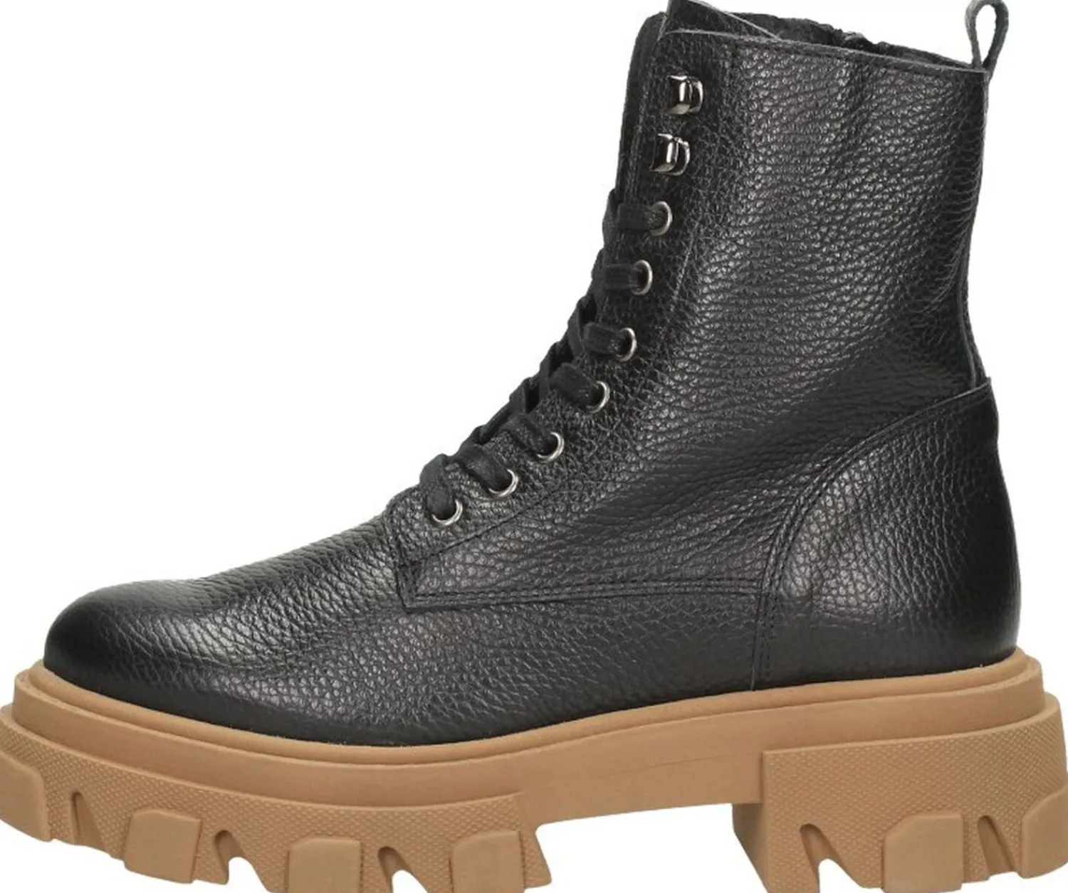 Ps. Poelman Dames veterschoenen Zwart New