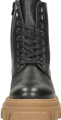 Ps. Poelman Dames veterschoenen Zwart New