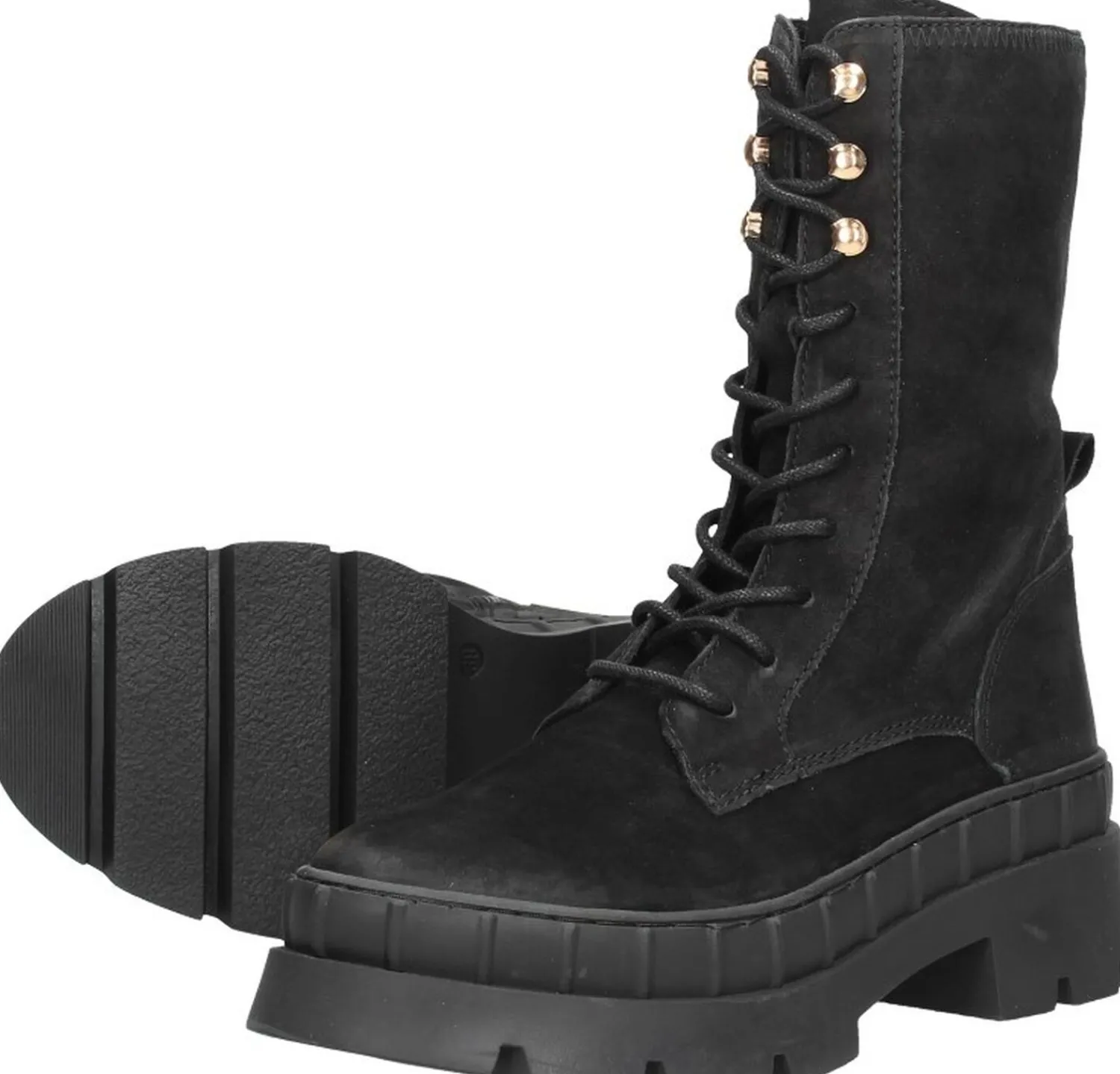 Sub55 Dames veterschoenen Zwart Hot