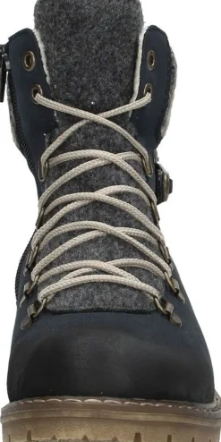 Rieker Dames veterschoenen Blauw Best