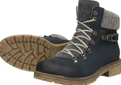Rieker Dames veterschoenen Blauw Best