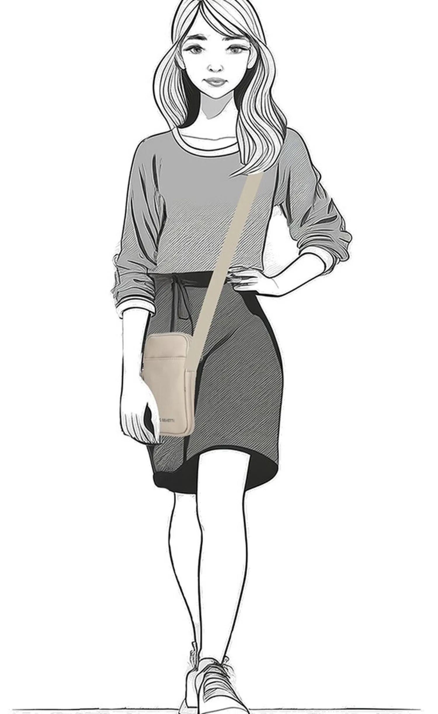 Enrico Benetti Damestassen Taupe Fashion
