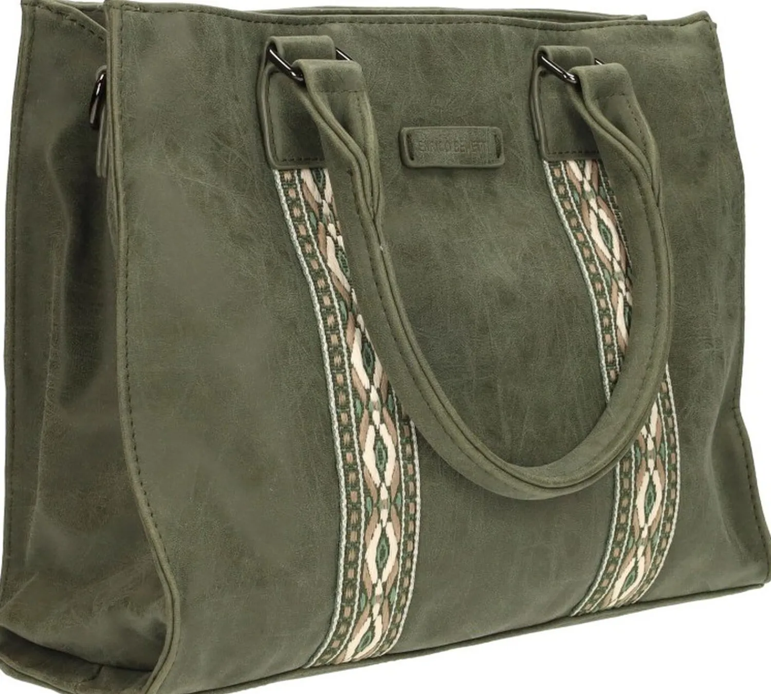 Enrico Benetti Damestassen Khaki Best