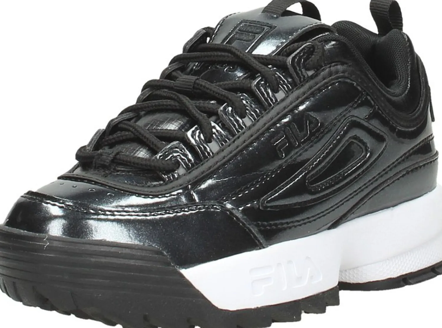 Fila Disruptor Zwart lak Online