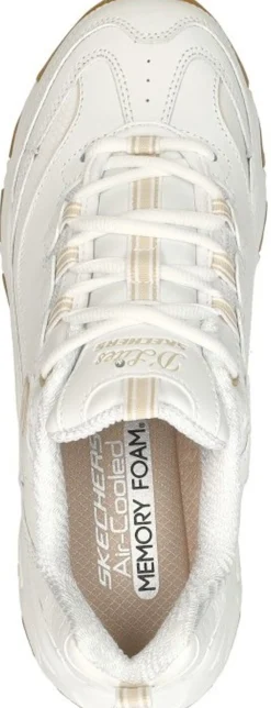 Skechers D'Lites - Good Neutral Wit Discount