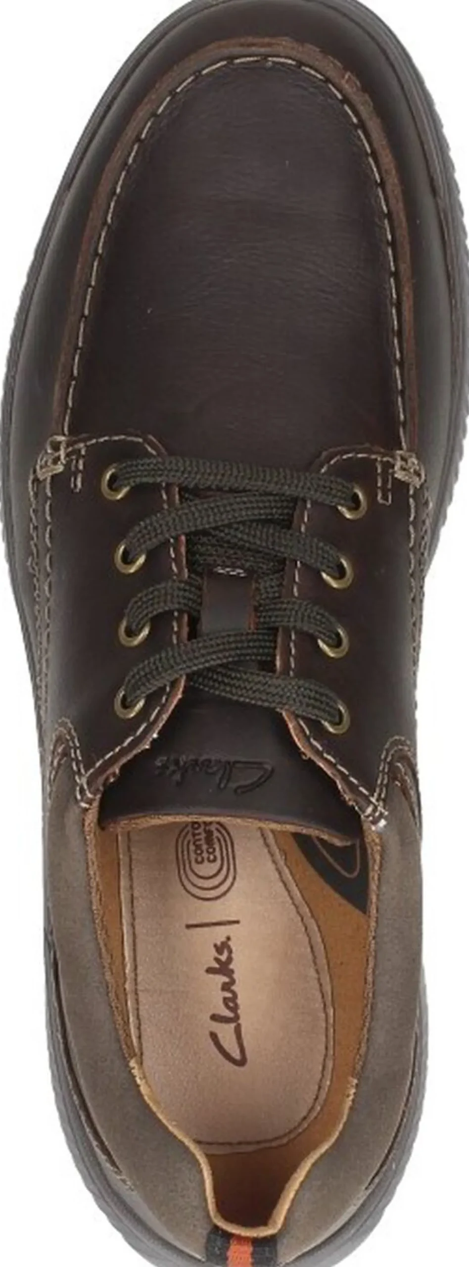 Clarks Donaway Edge Donkerbruin Sale