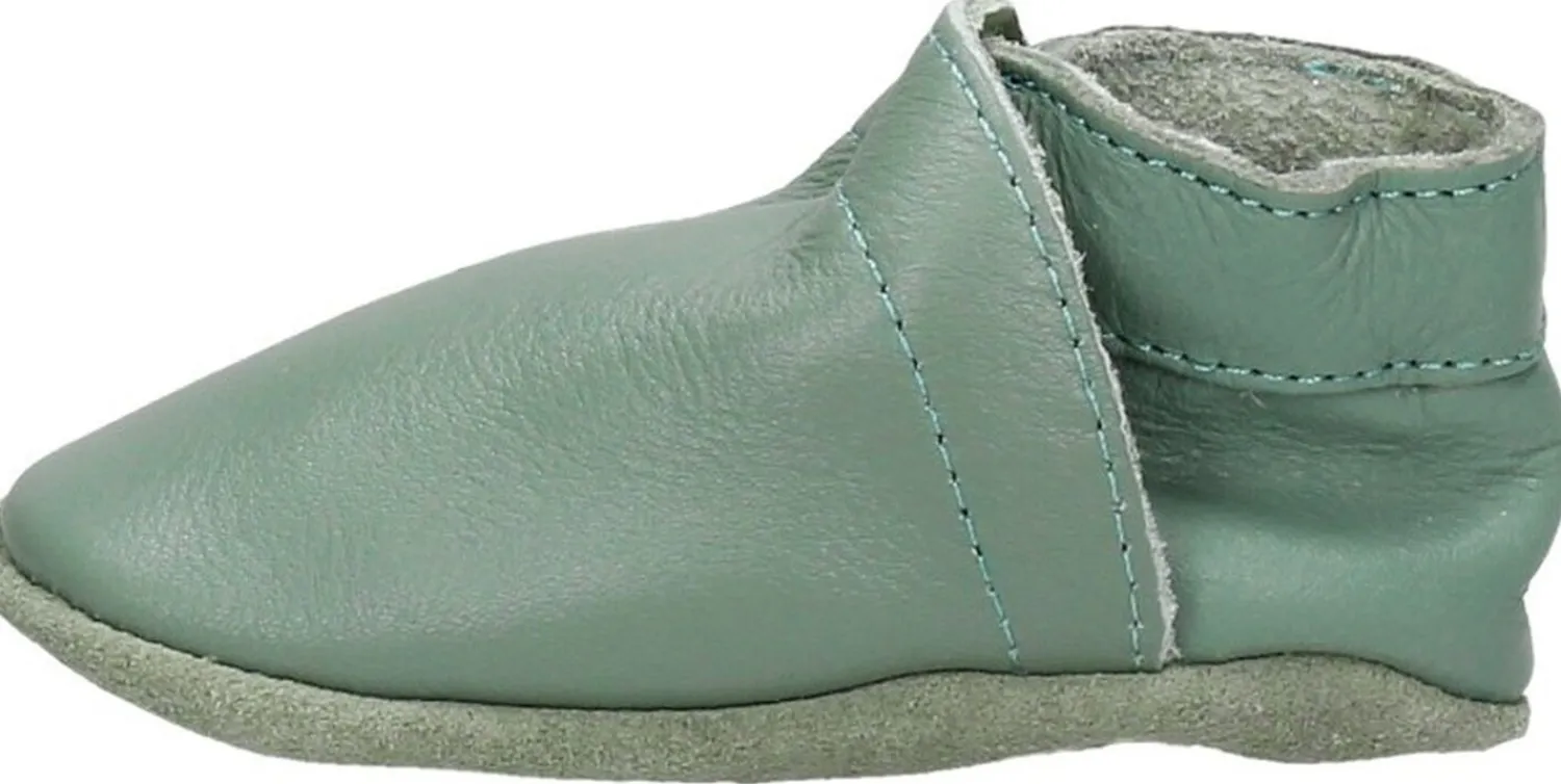 Baby Dutch Effen Stone Green Petrol New