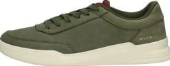 Tommy Hilfiger Elevated Cupsole Nubuck Groen Sale