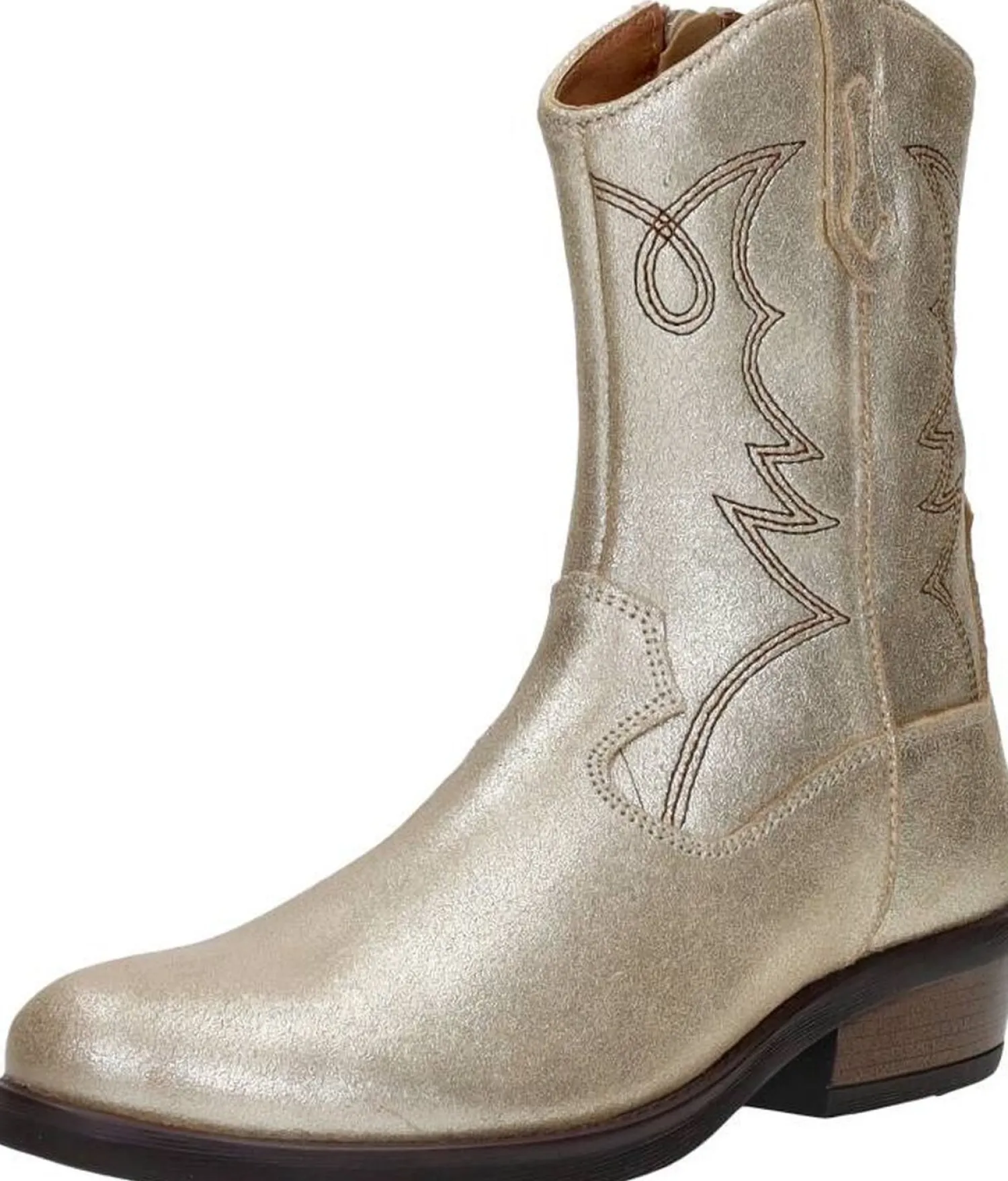 Sub55 Enkellaarsjes Goudkleur Fashion