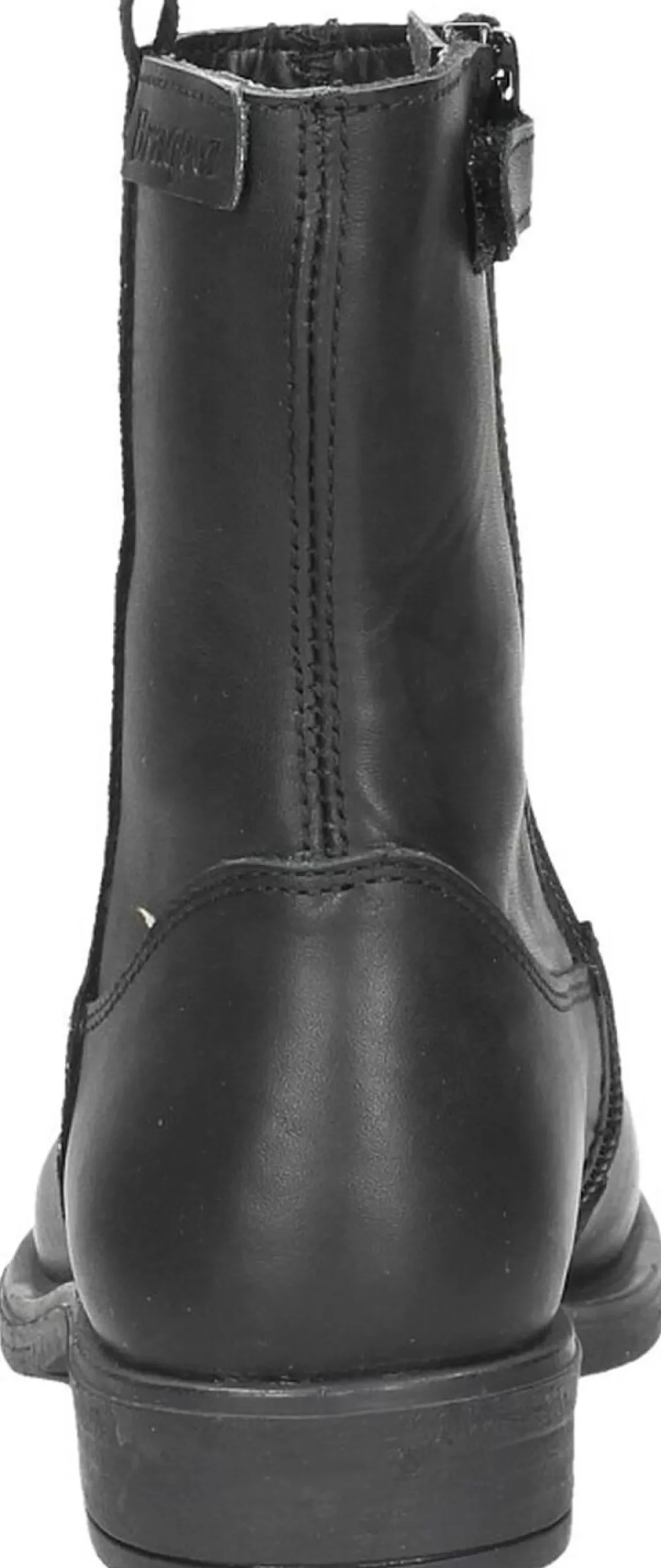 Braqeez Enkellaarsjes Zwart Clearance