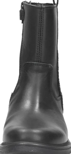 Braqeez Enkellaarsjes Zwart Clearance