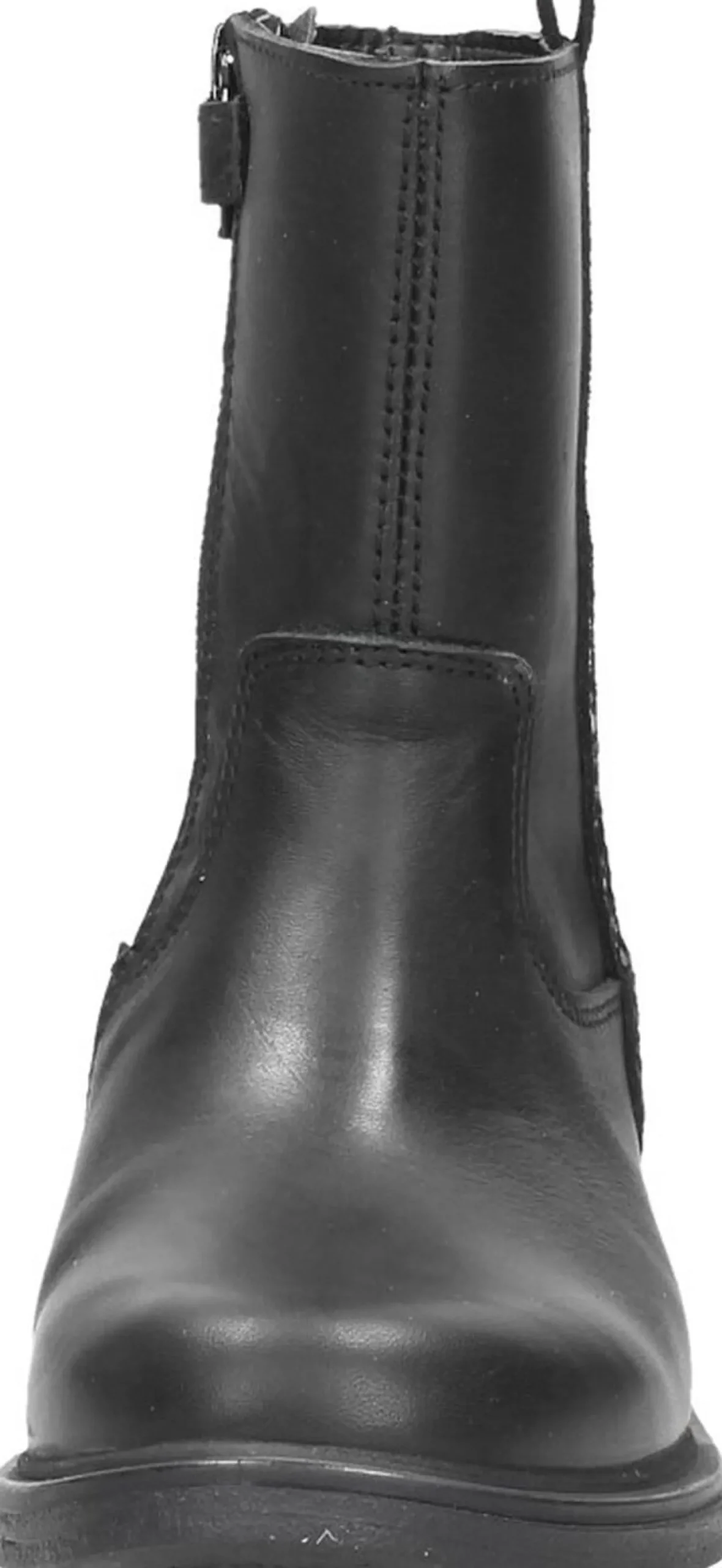 Braqeez Enkellaarsjes Zwart Clearance