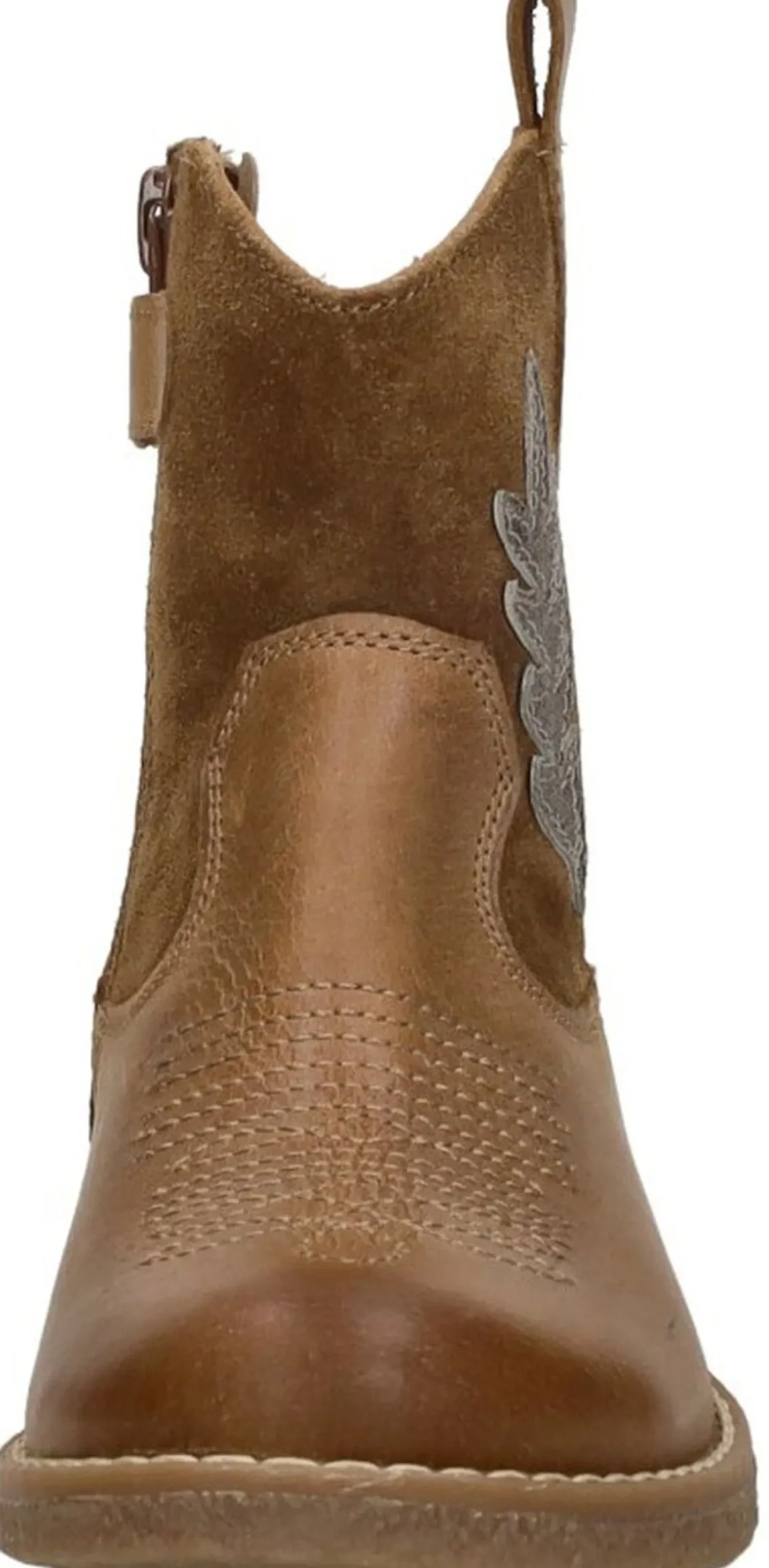 Keq Enkellaarsjes Cognac Fashion