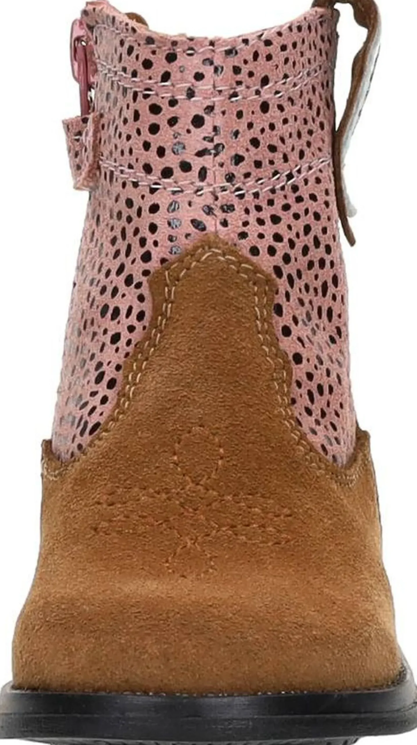 Develab Enkellaarsjes Roze Fashion