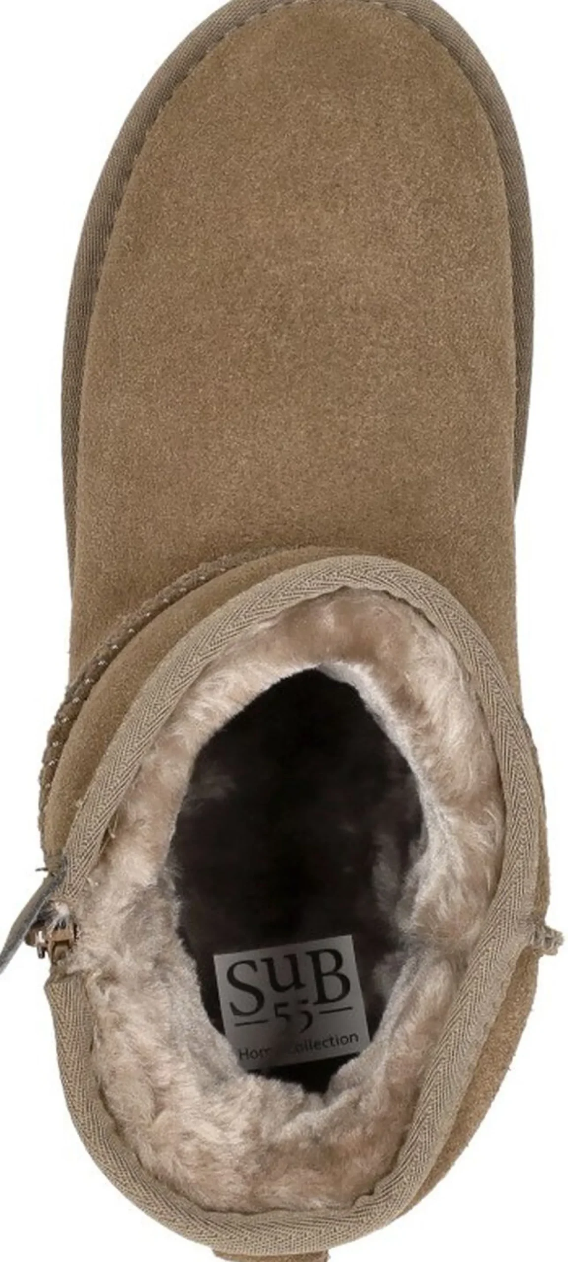 Sub55 Enkellaarsjes Taupe Outlet