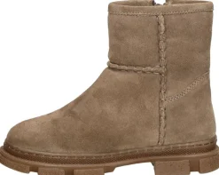 Keq Enkellaarsjes Taupe Best