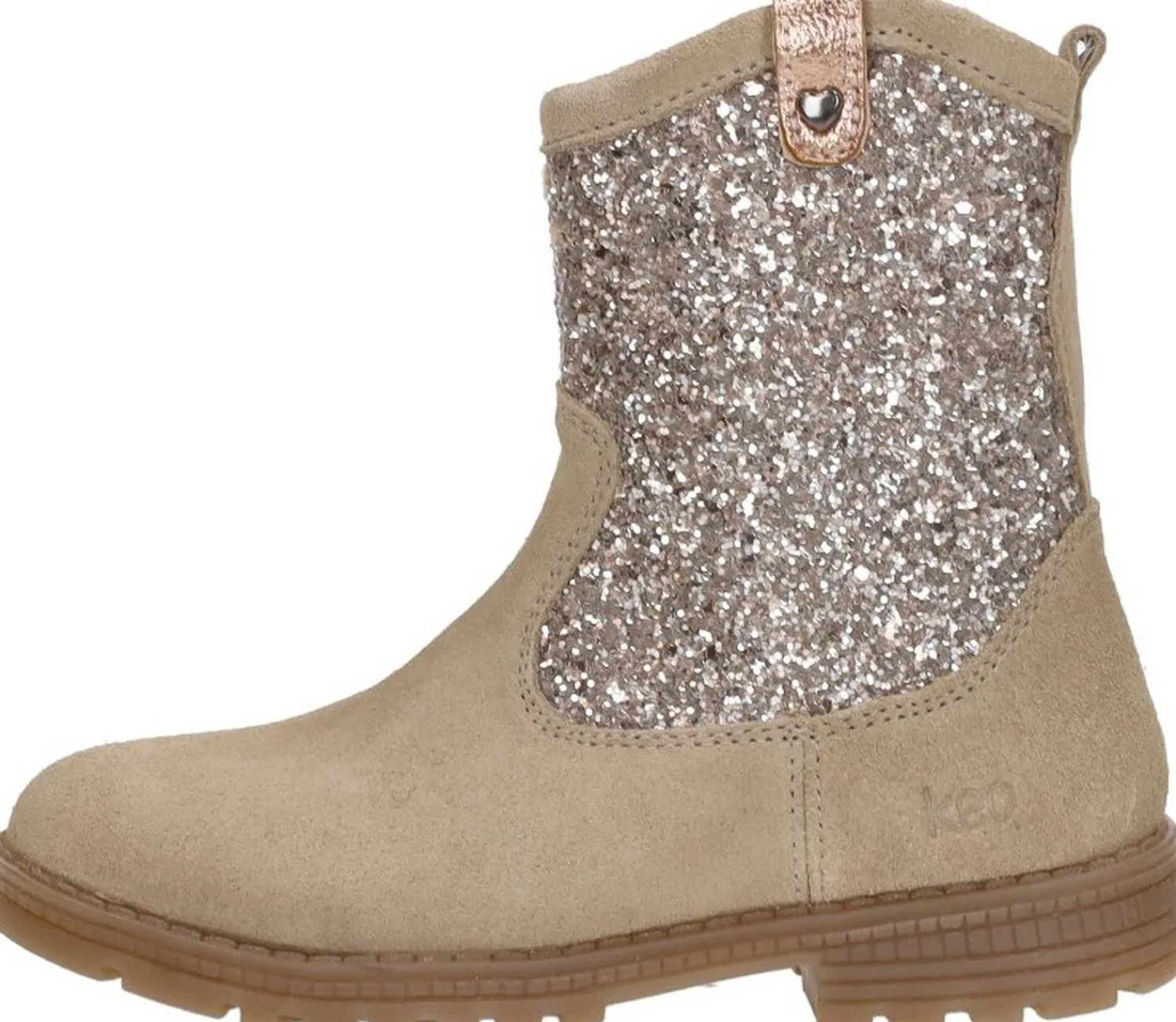 Keq Enkellaarsjes Beige Sale