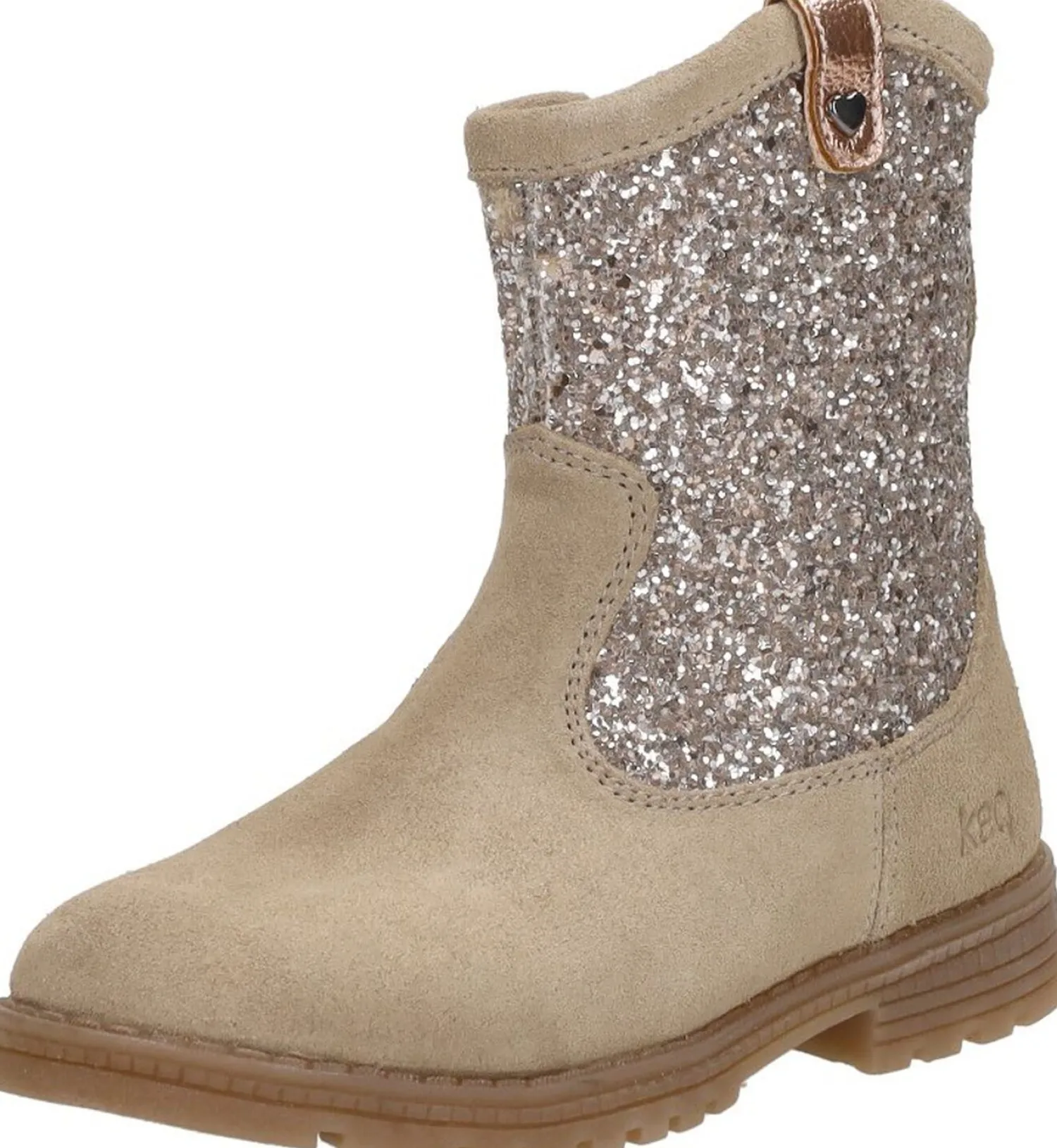 Keq Enkellaarsjes Beige Sale