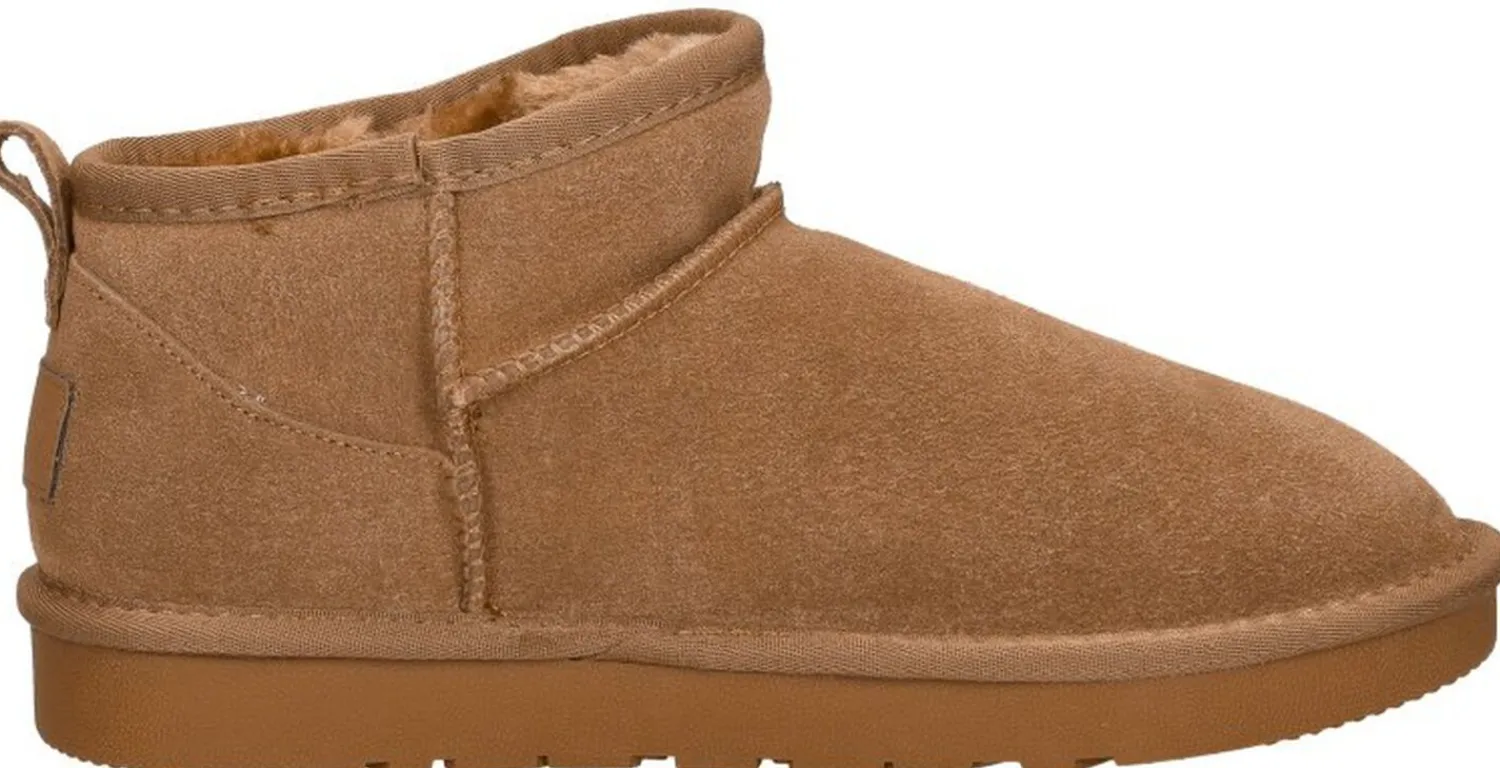Sub55 Enkellaarsjes Cognac Hot