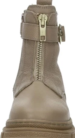 Keq Enkellaarsjes Beige New