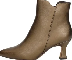 Marco Tozzi Enkellaarsjes Hak Goudkleur Outlet