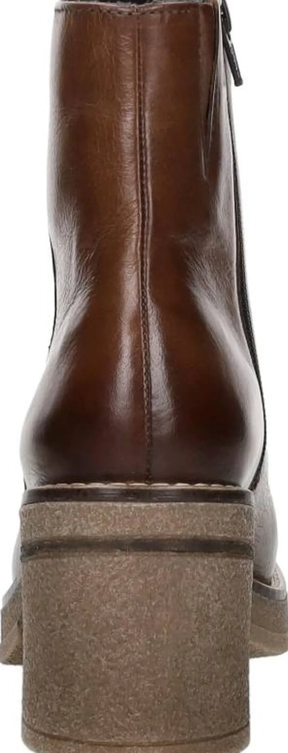 Sub55 Enkellaarsjes Hak Cognac Online