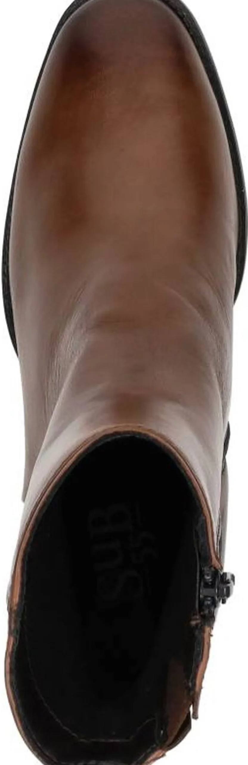 Sub55 Enkellaarsjes Hak Cognac New