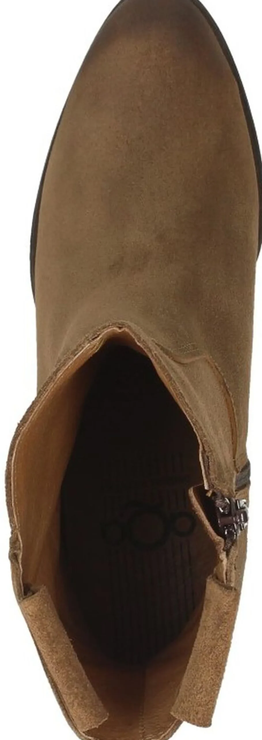 Aqa Enkellaarsjes Hak Cognac Fashion