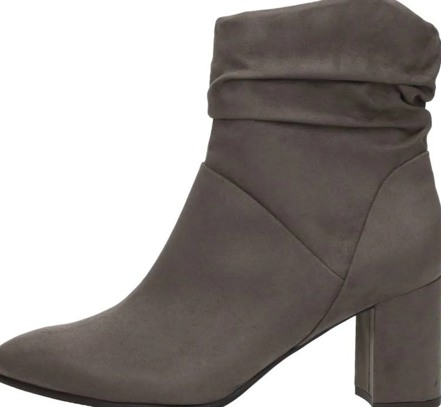 Marco Tozzi Enkellaarsjes Hak Taupe Outlet
