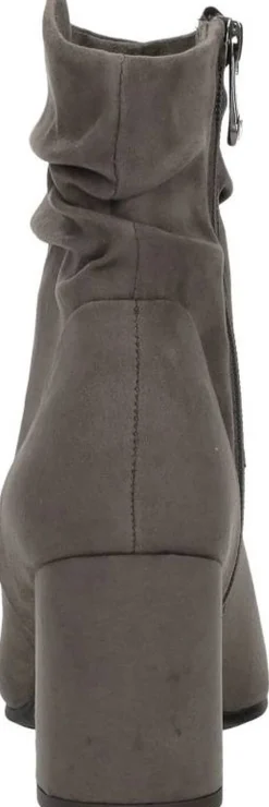 Marco Tozzi Enkellaarsjes Hak Taupe Outlet